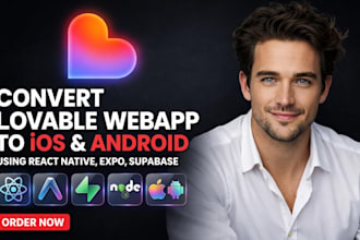 convert lovable web app to mobile app or lovable ai website fix lovable saas