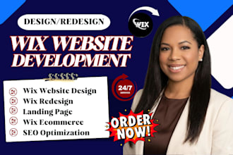build wix website design redesign wix website wix redesign