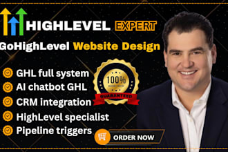 build gohighlevel booking system highlevel automation, ghl full website