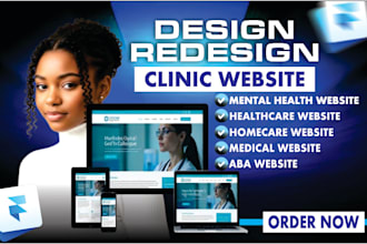 clinic website design, aba website, homecare website design healthcare we