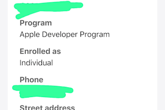 set up and verify your apple developer account