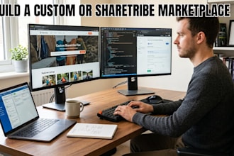 build and customize your sharetribe marketplace website with custom extend