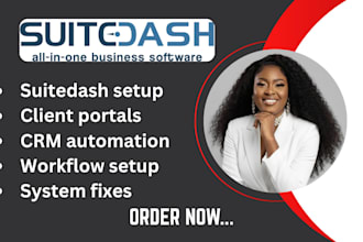 setup suitedash client portal suitedash automation expert, suitedash developer