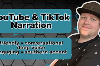 record a youtube or documentary narration