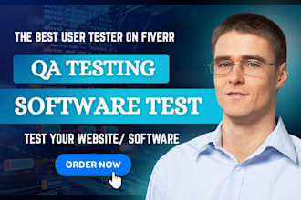 do user testing and review website, android app ios app game, QA review