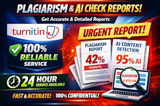 generate plagiarism and ai detection report with humanized, plagiarism free data