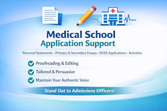 polish your medical school personal statement within 24 hours
