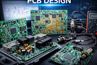design robust industrial ,automotive pcb circuit schematic and automotive sensor