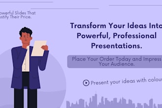 professional presentation design work