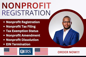 file nonprofit amendment dissolution tax filing tax exemption tax return filing