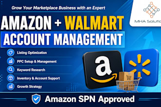 manage your amazon and walmart seller accounts