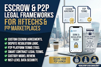 develop fintech system escrow payment app p2p api and money transfer