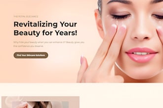 skincare shopify store skincare organic skincare beauty store cosmetics website