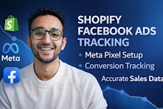 setup shopify facebook ads and fix shopify conversion tracking with meta pixel