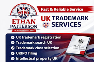 handle uk trademark registration class selection and official correspondence