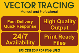 do vector tracing for you