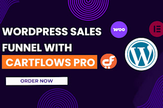 wordpress sales funnel with cartflows pro