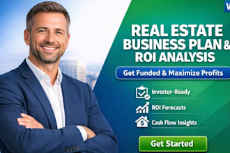 real estate property rental mortgage development business plan with ROI analysis