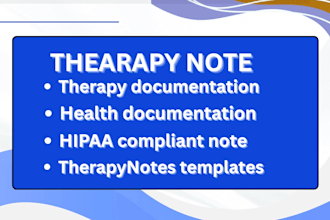 write therapynotes therapy notes soap birp progress notes