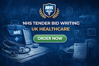 nhs tender bid writing UK healthcare tender proposal public sector contracts