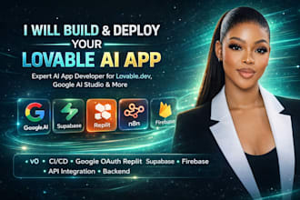develop replit saas mvp google oauth login firebase auth supabase backend github