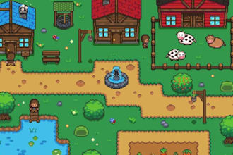 do pixel art tileset 2d game asset pixel top down pixel art tilemap game props