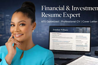 perfectly write financial accounting resume CV investment and cover letter