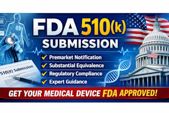 fda 510k submission and medical device regulatory consultant