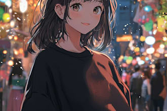 create a anime character