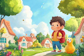 illustrate children book illustration and children book