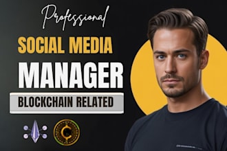 be your professional crypto, wbe3, nft social media manager