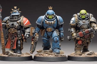 paint your warhammer 40k miniatures