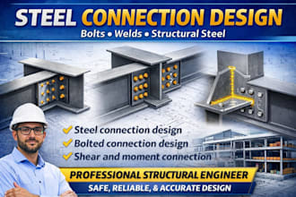 design steel connections, bolts and weld structural connections
