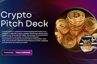 design web3 crypto pitch deck blockchain pitch deck design web3 investor deck
