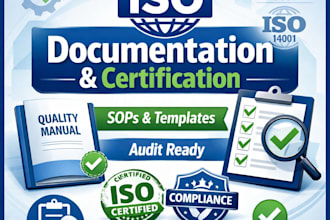 prepare iso documentation for certification and compliance