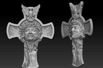 modeling cad jewelry, ring, pendant, chain, relief