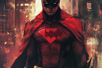 do a superhero comic