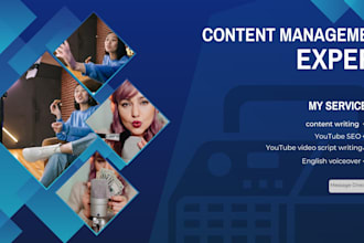 research and write SEO optimized youtube video scripts