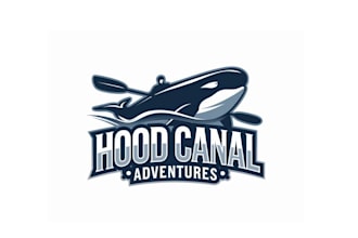 create creative and good looking whale logo design