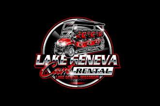 create wonderful and excellent golf cart logo design