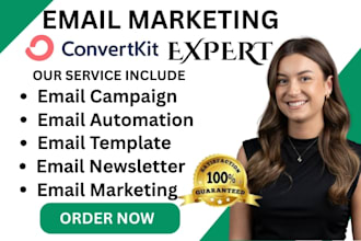 setup convertkit email marketing email campaign convertkit automation template