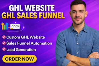 ghl landing page, ghl automation, ghl sales funnel, ghl snapshot, ghl saas