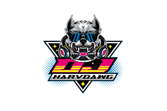 create high quality and beautiful dog logo design