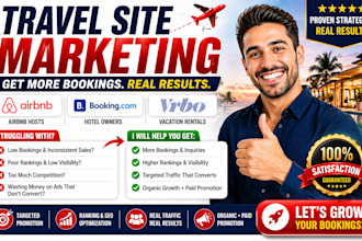 boost travel site promotion airbnb listing marketing guest post hotel bookings