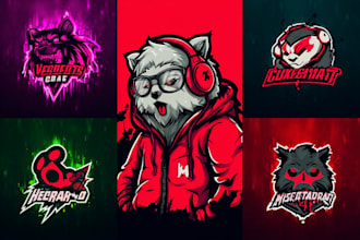 design cartoon, mascot, and character logo design