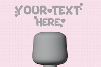 make a roblox ugc custom over head title