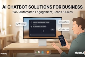 build a modern website with ai chatbot integration