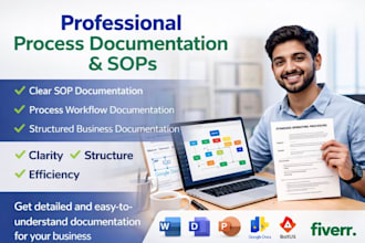 create professional sop and process documentation