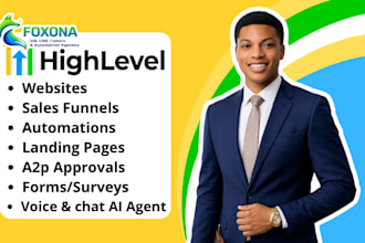 gohighlevel landing page gohighlevel sales funnel go high level website expert