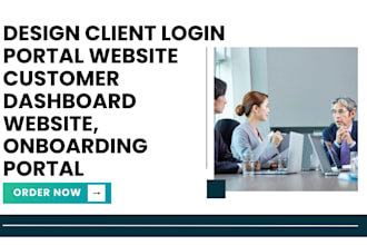 design client login portal website customer dashboard website, onboarding portal